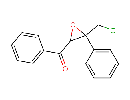 Molecular Structure of 14403-01-1 ([3-(chloromethyl)-3-phenyloxiran-2-yl](phenyl)methanone)