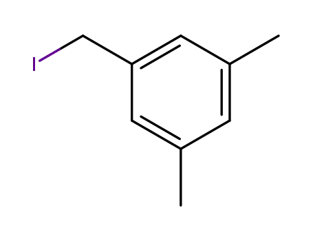 Molecular Structure of 35509-95-6 (3,5-dimethylbenzyliodide)