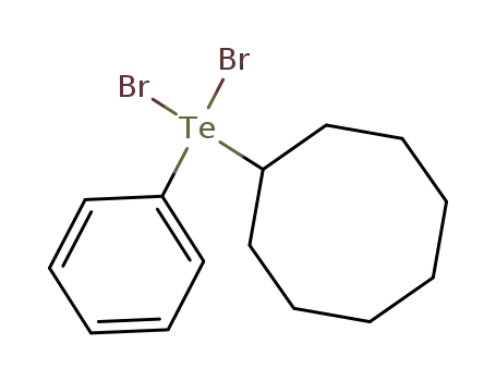 Molecular Structure of 84988-06-7 (cyclooctylphenyltellurium dibromide)