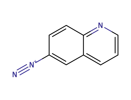 Molecular Structure of 46046-37-1 (6-quinolinediazonium)