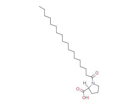Molecular Structure of 36577-40-9 (1-(1-oxooctadecyl)-L-proline)