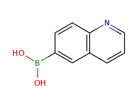 Molecular Structure of 376581-24-7 (Quinoline-6-boronic acid)