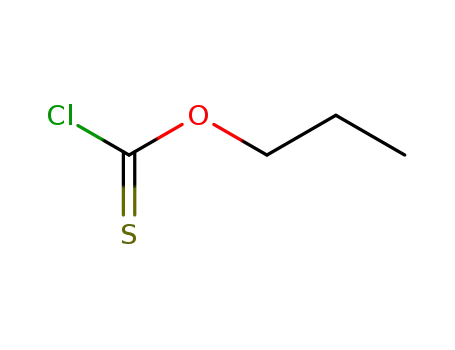 Molecular Structure of 2812-74-0 ((Propoxy)thiocarbonylchlorid)