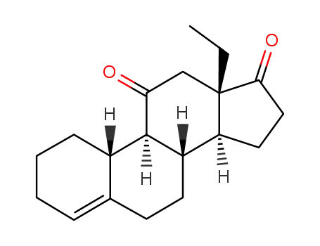 Molecular Structure of 160683-93-2 (18a-homo-estr-4-ene-11,17-dione)