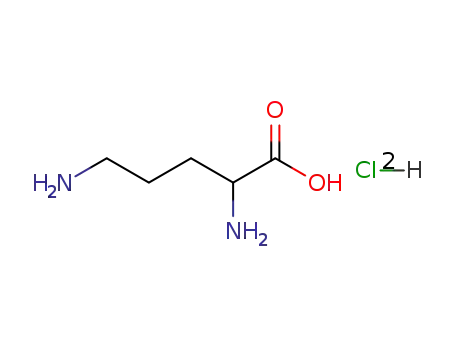 Molecular Structure of 99815-05-1 (D-ORNITHINE HYDROCHLORIDE)