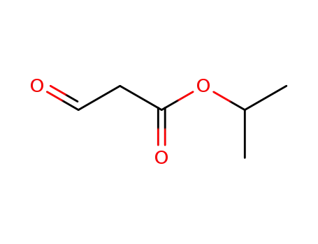Molecular Structure of 108350-20-5 (isopropyl formylacetate)