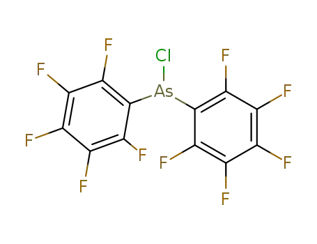 Bis-<pentafluorphenyl>-arsinchlorid