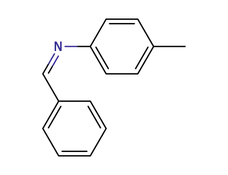 Molecular Structure of 116546-08-8 (Benzenamine, 4-methyl-N-(phenylmethylene)-, (Z)-)