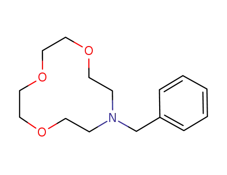 Molecular Structure of 84227-47-4 (1-BENZYL-1-AZA-12-CROWN-4)