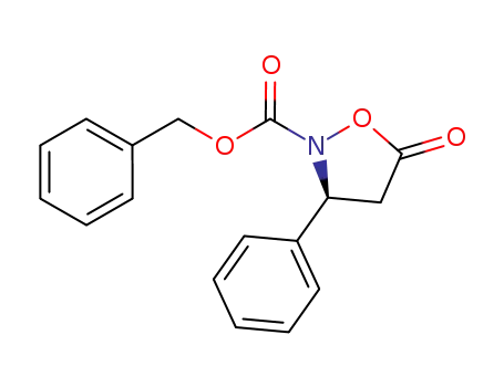 (-)-(3S)-2-(benzyloxycarbonyl)-3-phenylisoxazolidin-5-one