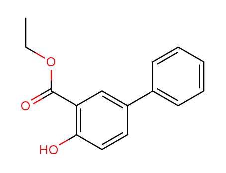Molecular Structure of 17504-14-2 (ethyl 4-hydroxy-[1,1'-biphenyl]-3-carboxylate)