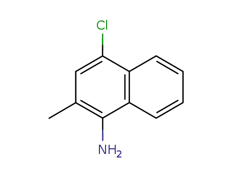 Molecular Structure of 341028-97-5 (4-chloro-2-methyl-[1]naphthylamine)