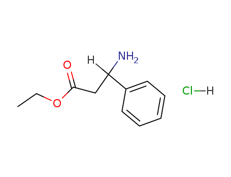 Benzenepropanoic acid, b-amino-, ethyl ester, hydrochloride