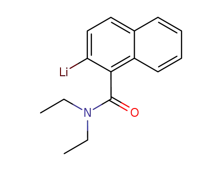 Molecular Structure of 81194-74-3 (lithium salt of N,N-diethyl-1-naphthtamide)