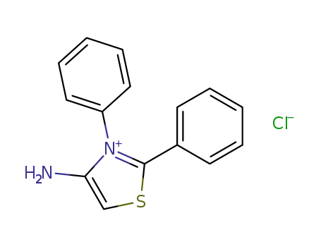 4-amino-2,3-diphenylthiazolium chloride