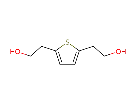 Molecular Structure of 131202-62-5 (2,2′-(thiophene-2,5-diyl)diethanol)