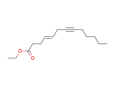 ethyl (4E)-tridecen-7-ynoate