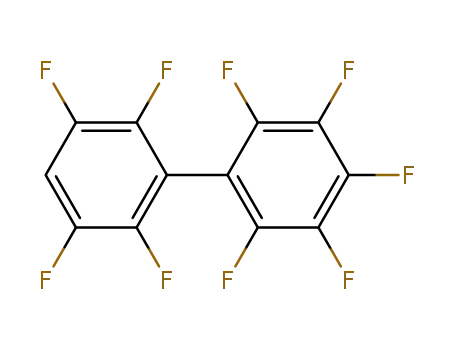 Molecular Structure of 5121-88-0 (1,1'-Biphenyl, 2,2',3,3',4,5,5',6,6'-nonafluoro-)