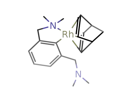 rhodium{C<sub>6</sub>H<sub>3</sub>(CH<sub>2</sub>NMe<sub>2</sub>)2-o,o'}(norbornadiene)