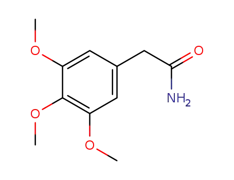 Molecular Structure of 91248-14-5 (2-(3,4,5-trimethoxyphenyl)acetamide)