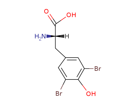 3,5-Dibromo-L-tyrosine  CAS NO.300-38-9