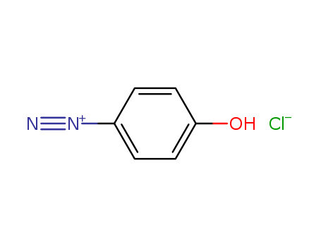 Benzenediazonium, 4-hydroxy-, chloride