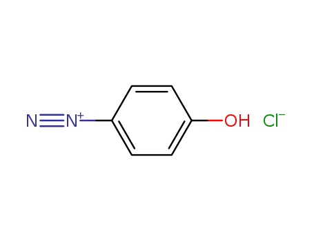 Molecular Structure of 1073-71-8 (Benzenediazonium, 4-hydroxy-, chloride)