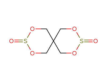 Molecular Structure of 3670-93-7 (2,4,8,10-tetraoxa-3,9-dithiaspiro[5.5]undecane 3,9-dioxide)