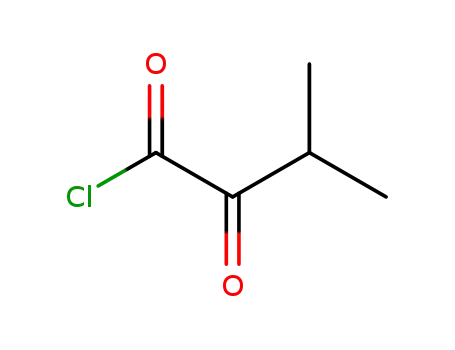 Molecular Structure of 55109-47-2 (Butanoyl chloride, 3-Methyl-2-oxo-)
