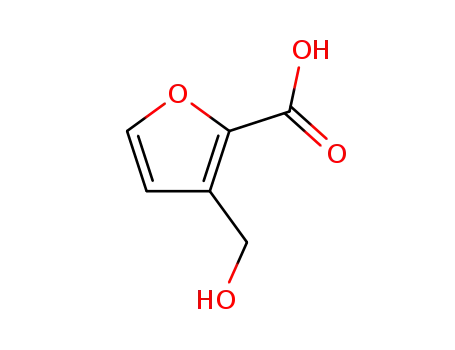 Molecular Structure of 246178-71-2 (2-Furancarboxylic acid, 3-(hydroxymethyl)- (9CI))