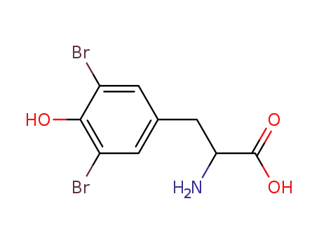Molecular Structure of 537-24-6 (3,5-DIBROMOTYROSINE)