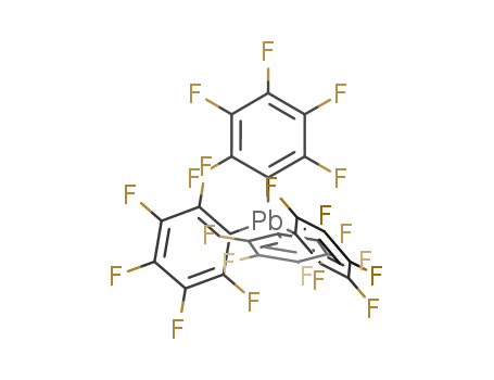 tetrakis(2,3,4,5,6-pentafluorophenyl)plumbane cas  1111-02-0