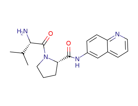 Molecular Structure of 791111-77-8 (6-N-(valylprolyl)quinoline)