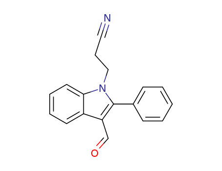 1-(2-Cyanoethyl)-2-phenylindole-3-carboxyaldehyde