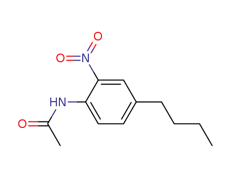 Molecular Structure of 3663-21-6 (N-(4-butyl-2-nitrophenyl)acetamide)