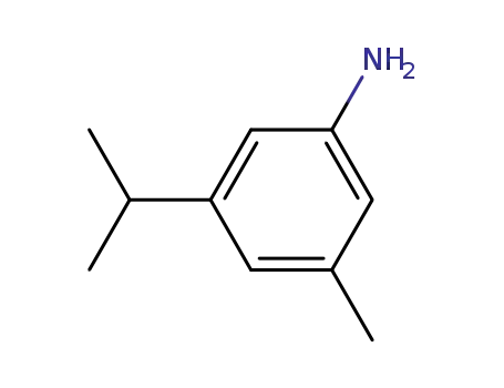 Molecular Structure of 7544-54-9 (M-CYMEN-5-AMINE))