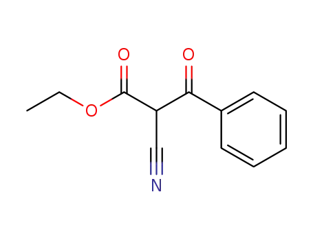 Molecular Structure of 1611-02-5 (Ethyl benzoylcyanoacetate)