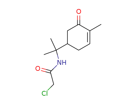 8-(chloroacetylamino)-p-menth-6-en-2-one