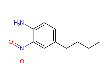 Molecular Structure of 3663-22-7 (4-butyl-2-nitroaniline)