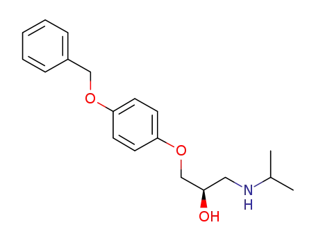 2-Propanol, 1-[(1-methylethyl)amino]-3-[4-(phenylmethoxy)phenoxy]-,
(R)-