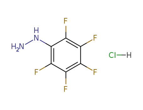 Hydrazine, (pentafluorophenyl)-, monohydrochloride