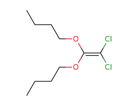 Molecular Structure of 17487-60-4 (1,1-dibutoxy-2,2-dichloro-ethene)