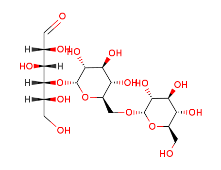 (2R,3R,4R,5R)-2,3,5,6-Tetrahydroxy-4-(((2R,3R,4S,5S,6R)-3,4,5-trihydroxy-6-((((2S,3R,4S,5S,6R)-3,4,5-trihydroxy-6-(hydroxymethyl)tetrahydro-2H-pyran-2-yl)oxy)methyl)tetrahydro-2H-pyran-2-yl)oxy)hexana