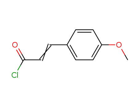Molecular Structure of 42996-84-9 (trans-3-(4-Methoxyphenyl)-acryloyl  chloride)