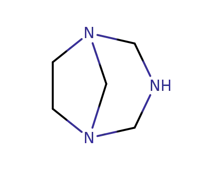 Molecular Structure of 280-29-5 (1,3,5-triazabicyclo[3.2.1]-octane)