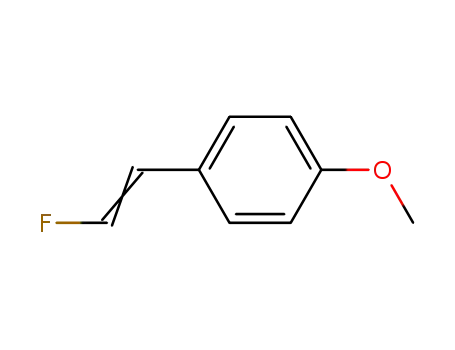 Molecular Structure of 15197-86-1 (1-(2-fluorovinyl)-4-methoxybenzene)
