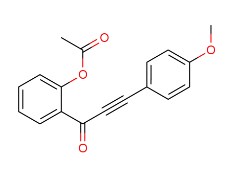 1-(2-acetoxyphenyl)-3-(4-methoxyphenyl)-2-propyn-1-one