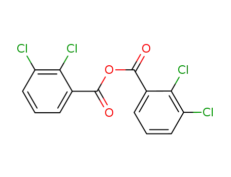 Molecular Structure of 252186-80-4 (2,3-dichlorobenzoic acid anhydride)