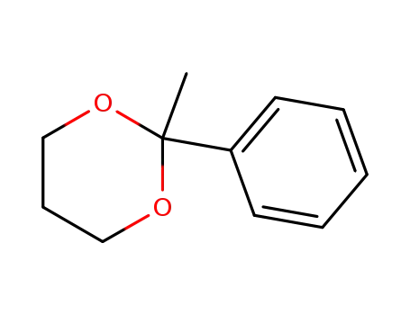 Molecular Structure of 878-57-9 (1,3-Dioxane,2-methyl-2-phenyl-)