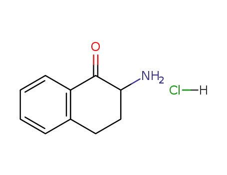 Molecular Structure of 6298-95-9 (2-Amino-1-tetralone hydrochloride)